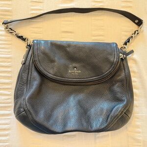 Kate Spade Cobble Hill Black Pebbled Leather Shoulder Bag